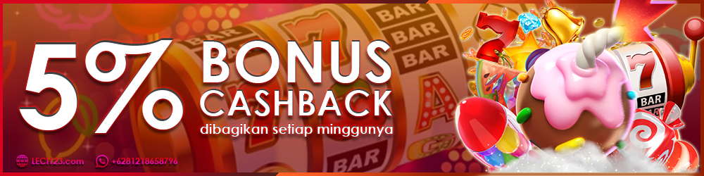 5% Cashback Mingguan